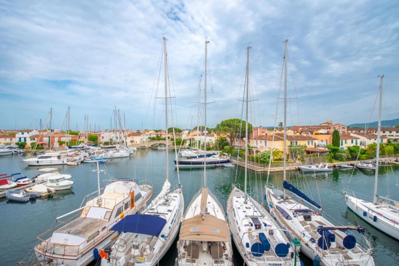 Nice Apt In Front Of The Marina In Grimaud Daire Dış mekan fotoğraf